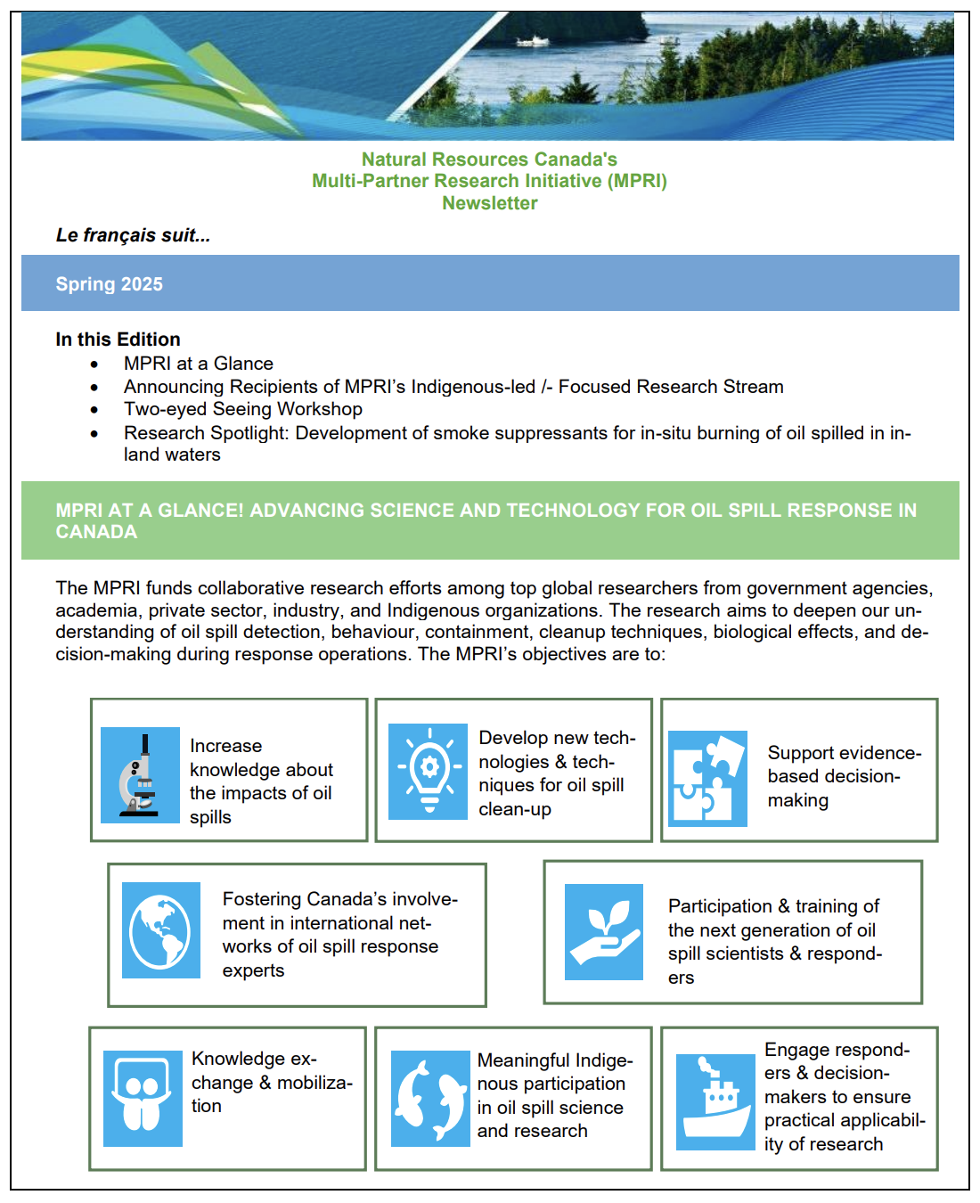 MPRI Newsletter cover preview